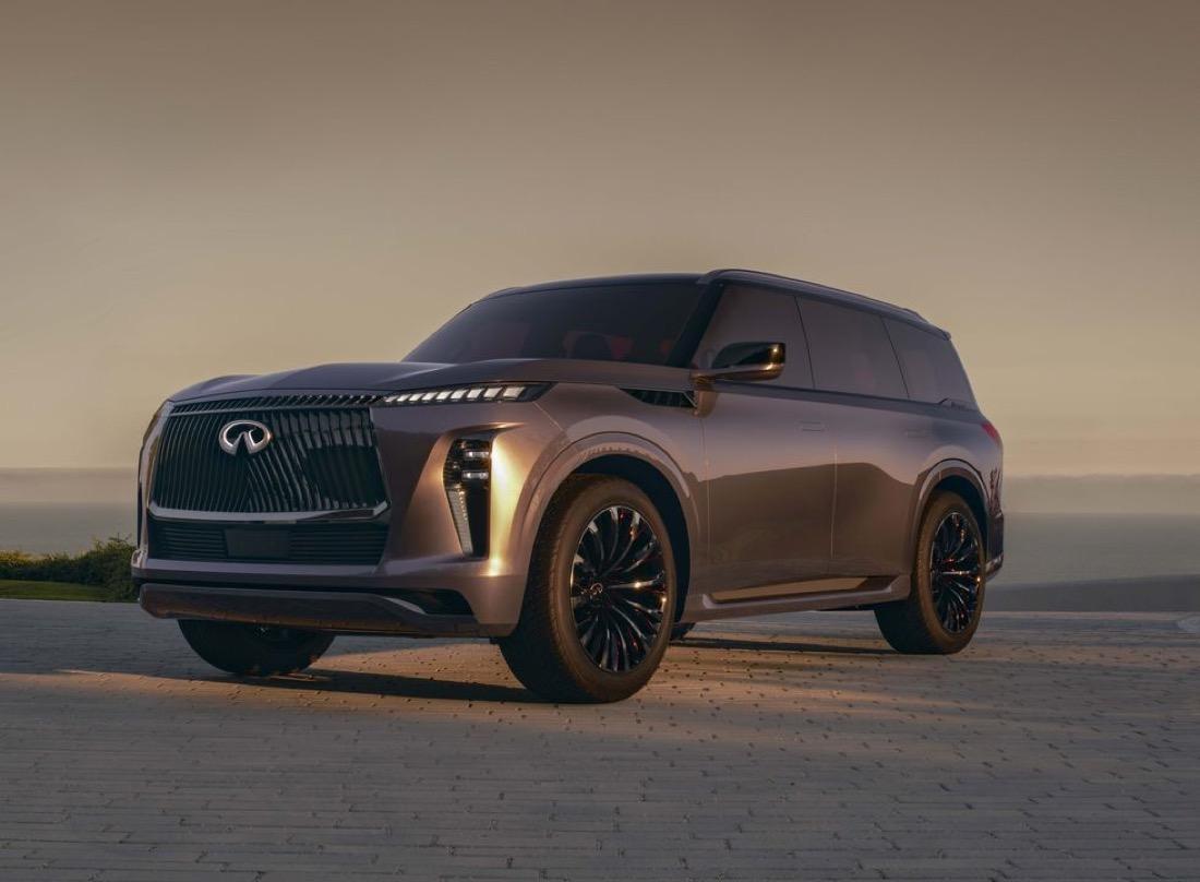 Infiniti QX, side